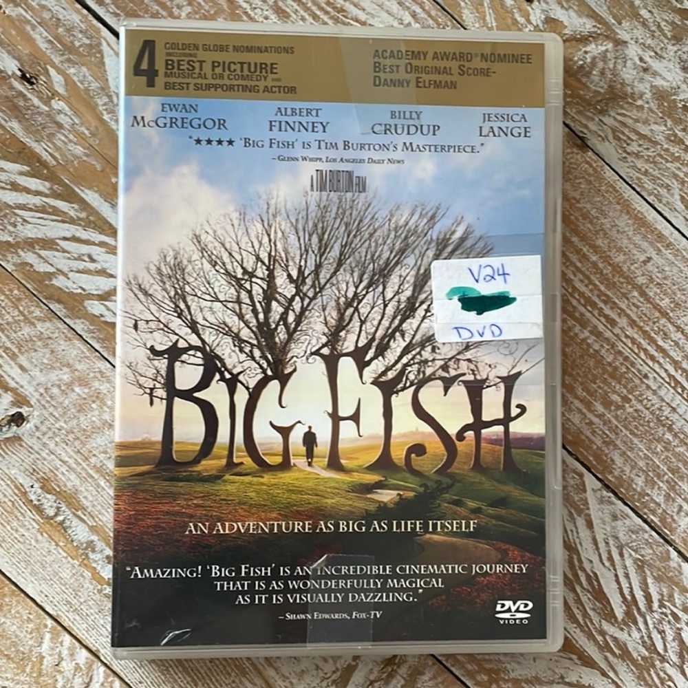 3/$15 u pick dvds📀or 1 for $9~ 🐠Big Fish🐠